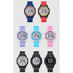 SKMEI 1758 Orologio digitale LED con cinturino in silicone