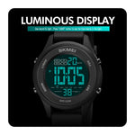 SKMEI 1758 Orologio digitale LED con cinturino in silicone