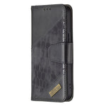 Custodia portafoglio in PU effetto coccodrillo per iPhone 13 - immagine 2