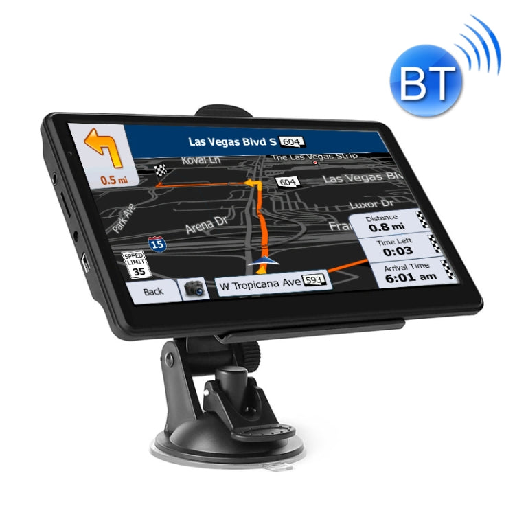 Navigatore GPS auto 7 pollici con Bluetooth e mappe multiple
