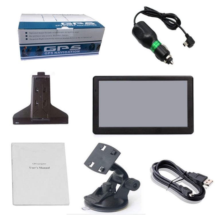 Navigatore GPS auto 7 pollici con mappe Russia e Ucraina