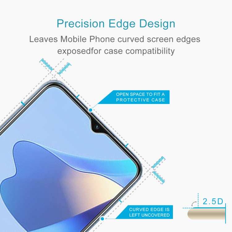 Pellicola in vetro temperato 9H 2.5D da 0,26 mm, For OPPO A16 / A16S (1 PC), For OPPO Reno6 4G / Reno6 Z (1 PC)