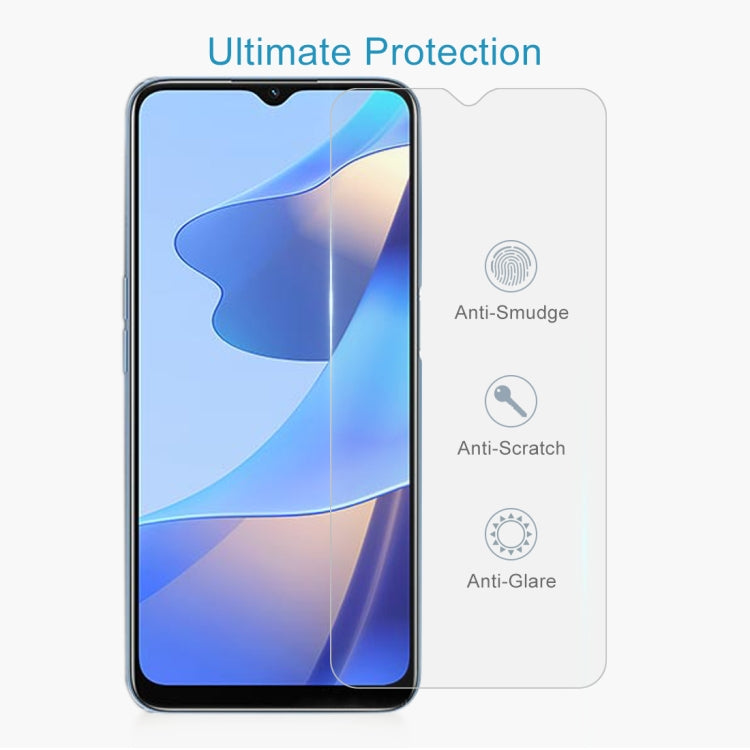 Pellicola in vetro temperato 9H 2.5D da 0,26 mm, For OPPO A16 / A16S (1 PC), For OPPO Reno6 4G / Reno6 Z (1 PC)