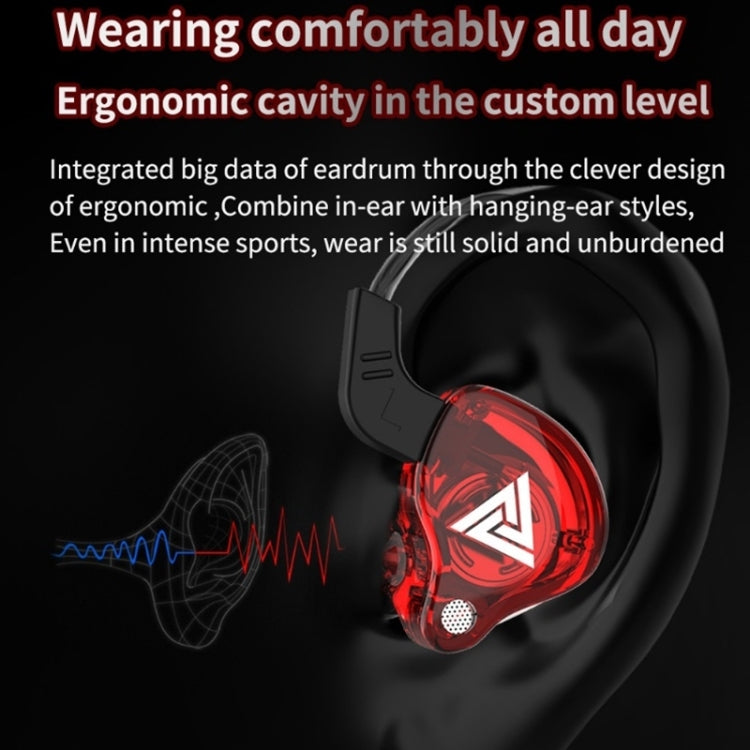 QKZ AK6 Auricolari in-ear sportivi con subwoofer 3,5 mm