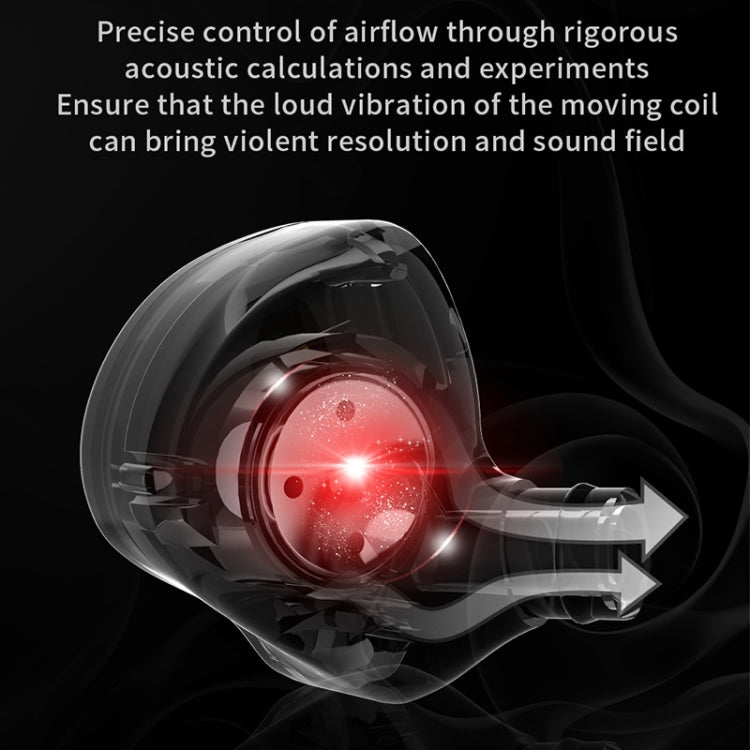 QKZ AK6 Auricolari in-ear sportivi con subwoofer 3,5 mm