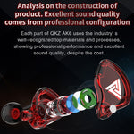QKZ AK6 Auricolari in-ear sportivi con subwoofer 3,5 mm