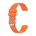 Cinturino silicone bicolore per Fitbit Luxe