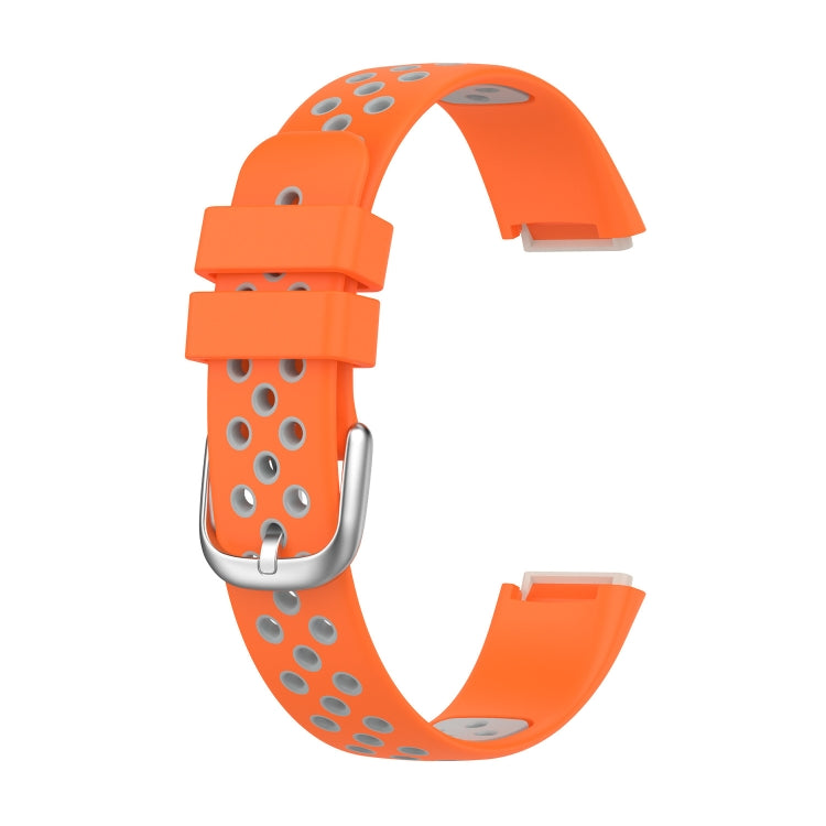 Cinturino silicone bicolore per Fitbit Luxe