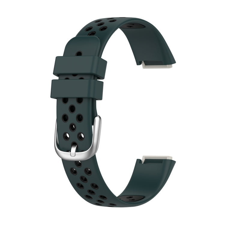 Cinturino silicone bicolore per Fitbit Luxe