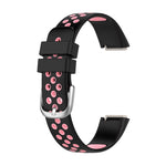 Cinturino silicone bicolore per Fitbit Luxe