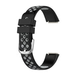Cinturino silicone bicolore per Fitbit Luxe