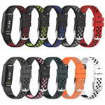 Cinturino silicone bicolore per Fitbit Luxe