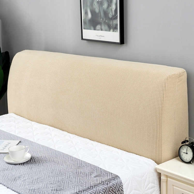 Copertura antipolvere per testiera letto in pile elastico 200-220