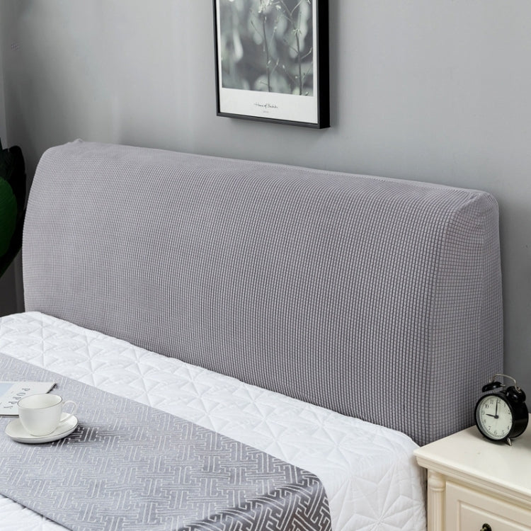 Copertura antipolvere per testiera letto in pile elastico 200-220