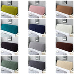 Copertura antipolvere per testiera letto in pile elastico 200-220