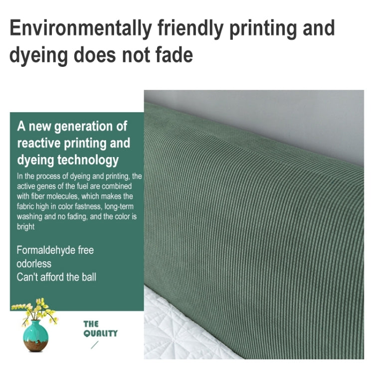 Copertura antipolvere per testiera letto in pile elastico 200-220