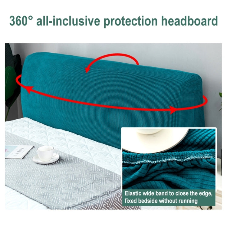 Copertura antipolvere per testiera letto in pile elastico 200-220