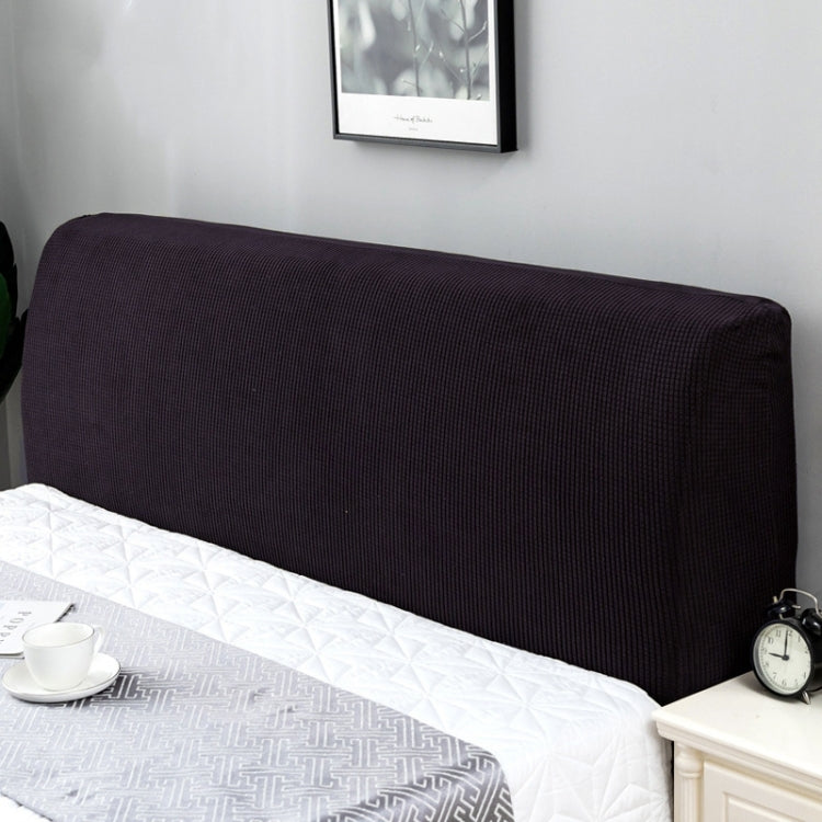 Copertura antipolvere per testiera letto in pile elastico 200-220