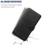 Custodia portafoglio in pelle PU per smartphone compatibili
