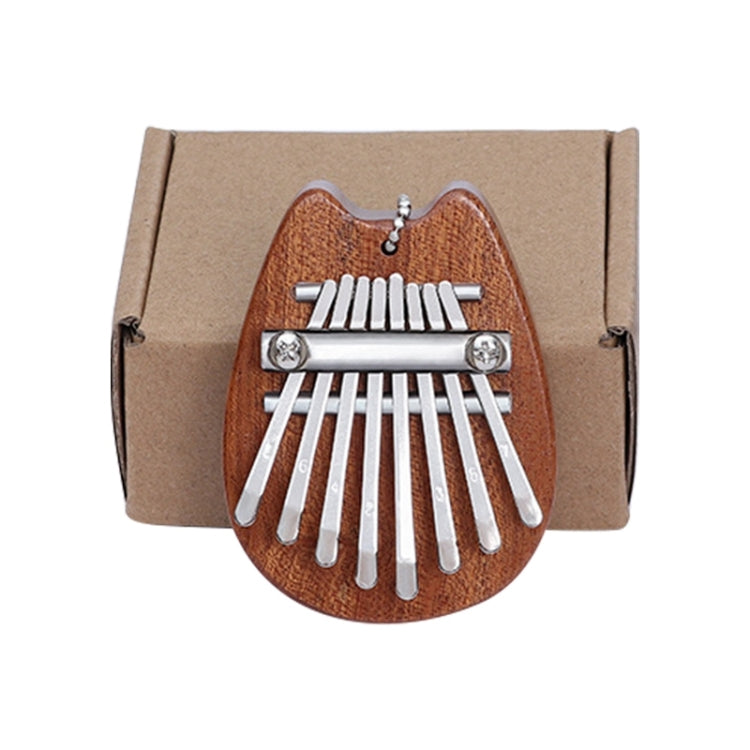 Kalimba mini a 8 toni in legno portatile
