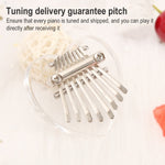 Kalimba mini a 8 toni in legno portatile