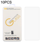 10 pellicole in vetro temperato da 0,26 mm 9H 2,5D, For AGM X5 (10 PCS), For Nokia C01 Plus (10 PCS), For Blackview BL5000 Dual (10 PCS), For Nokia XR20 (10 PCS), For CAT S42 H+ (10 PCS), For Cubot Max 3 (10 PCS), For Doogee V10 5G (10 PCS)