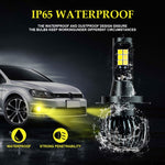 Fendinebbia LED auto 30W 6000K+3000K doppio colore 12 LED CSP