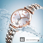 Orologio al quarzo SKMEI 9198 con cinturino in metallo