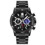 SKMEI 9235 Orologio al quarzo uomo acciaio 30m