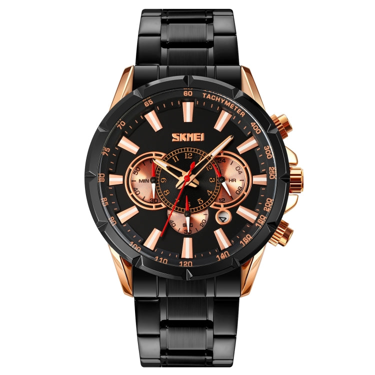 SKMEI 9241 Orologio al quarzo uomo acciaio inox