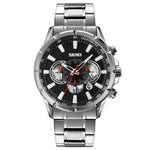 SKMEI 9241 Orologio al quarzo uomo acciaio inox