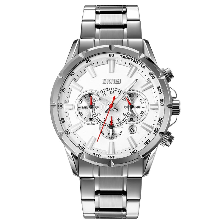 SKMEI 9241 Orologio al quarzo uomo acciaio inox