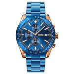 SKMEI 9253 orologio cronometro da uomo acciaio 30m