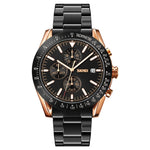 SKMEI 9253 orologio cronometro da uomo acciaio 30m