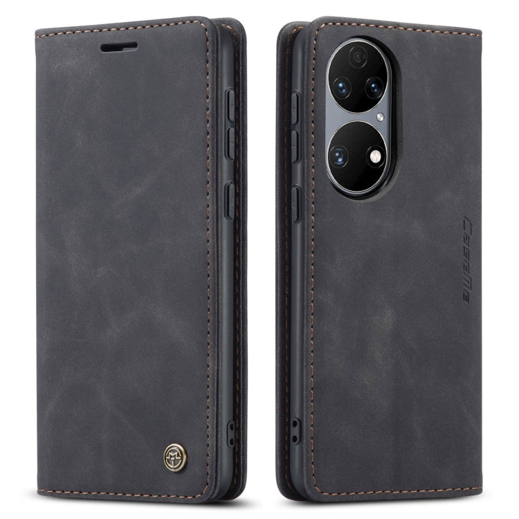 Custodia portafoglio in pelle con flip per Huawei P50