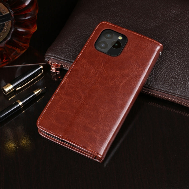 Custodia portafoglio in pelle PU per Oukitel C21 Pro