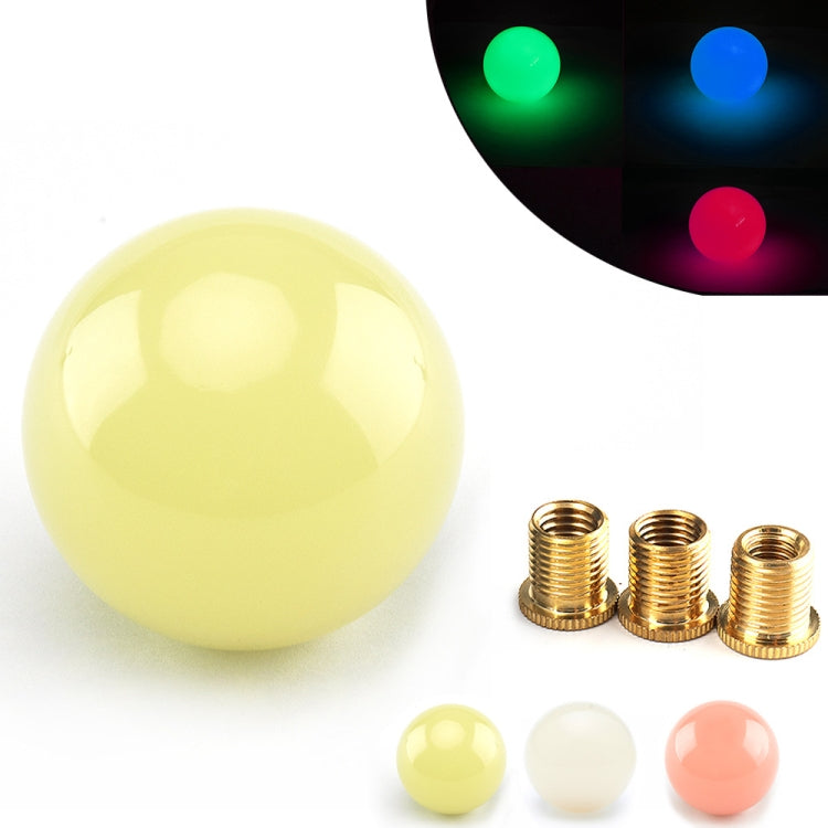 Pomello cambio luminoso universale per auto con adattatori