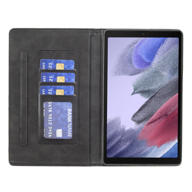 Custodia portafoglio in pelle con rotazione per Galaxy Tab A7 Lit