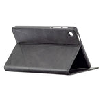 Custodia portafoglio in pelle con rotazione per Galaxy Tab A7 Lit