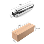 Silenziatore universale in acciaio inox per tubo scarico
