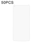 50 pellicole in vetro temperato da 0,26 mm 9H 2,5D, For Ulefone Power Armor 13 (50 PCS)