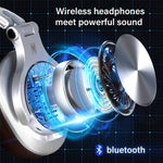 Auricolare Bluetooth stereo senza fili A70 con microfono