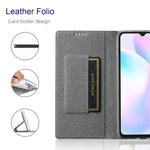 Custodia portafoglio in pelle TPU con slot carte per Sony Xperia
