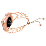 Cinturino metallo a cuore per Apple Watch serie 1-7