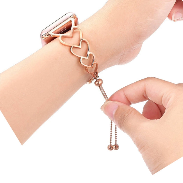 Cinturino metallo a cuore per Apple Watch serie 1-7