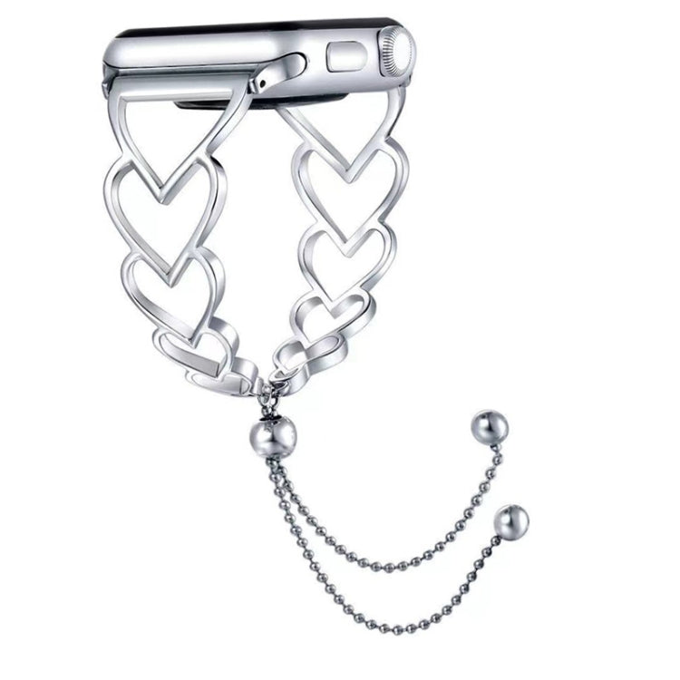 Cinturino metallo a cuore per Apple Watch serie 1-7