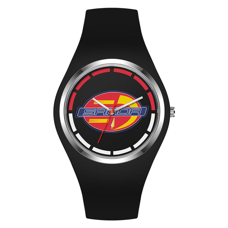 SANDA 6077 Orologio donna al quarzo con cinturino silicone