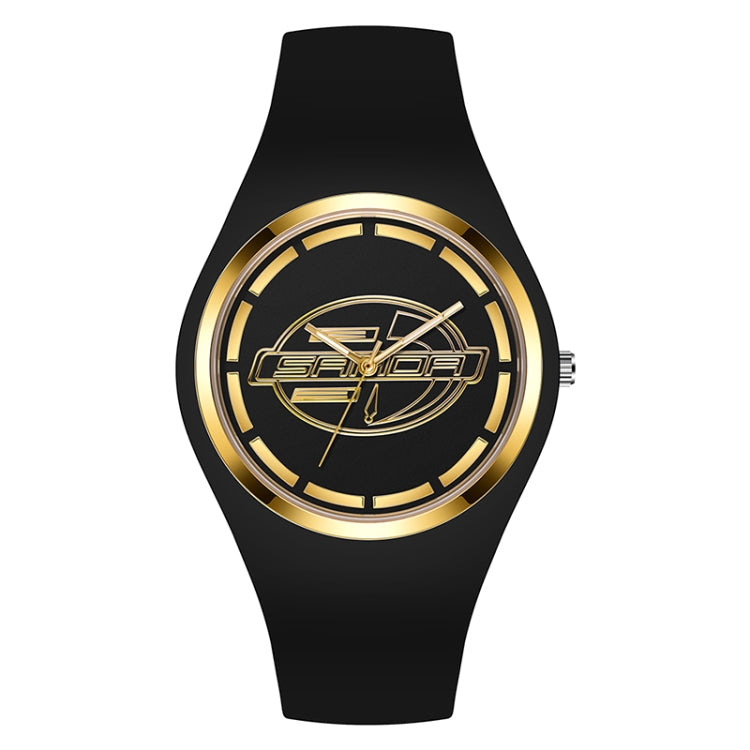 SANDA 6077 Orologio donna al quarzo con cinturino silicone