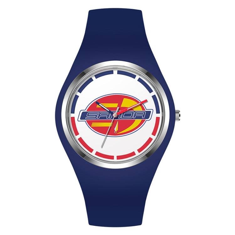 SANDA 6077 Orologio donna al quarzo con cinturino silicone