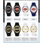 SANDA 6077 Orologio donna al quarzo con cinturino silicone